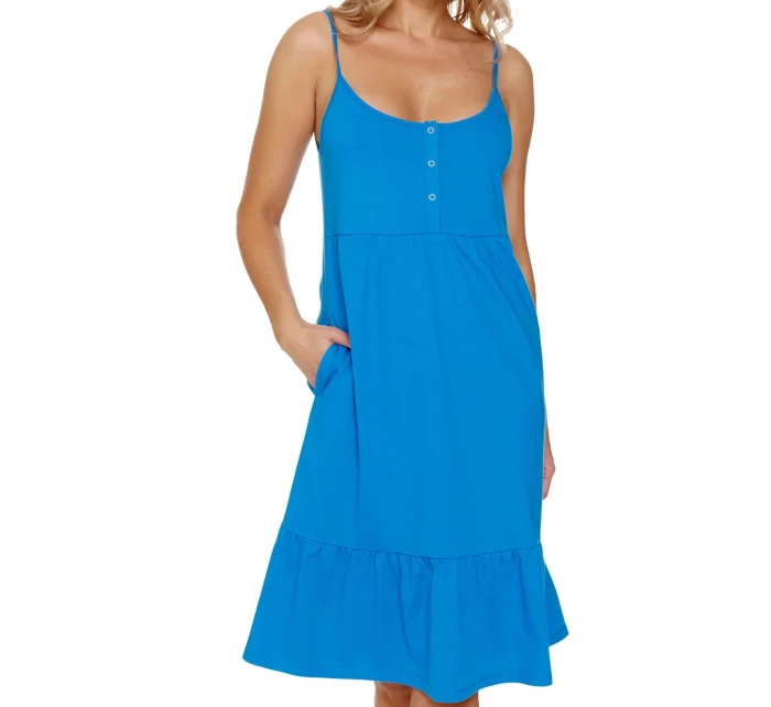 Dámská těhotenská košile 7244 light blue - Doctornap