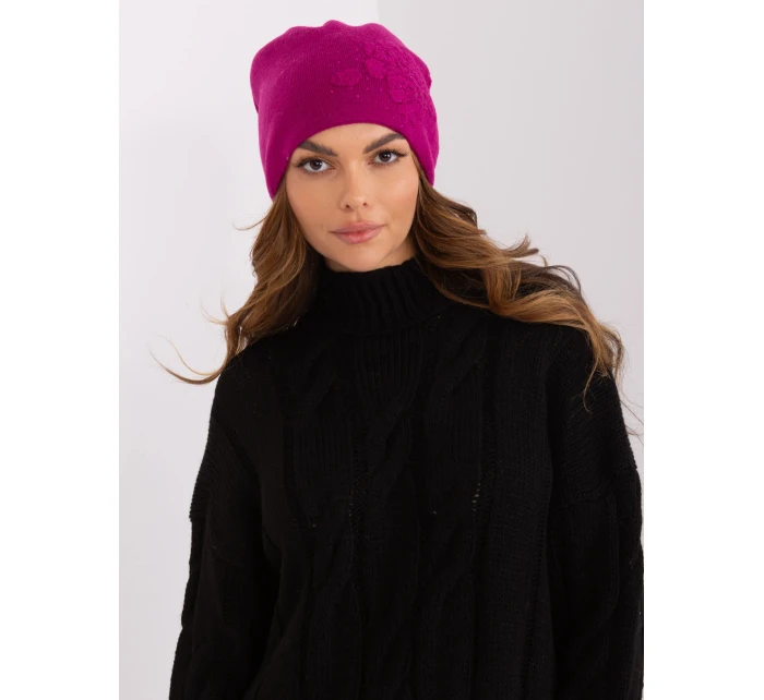 Czapka AT CZ model 19335740 fuksjowy - FPrice Czapka AT CZ model 19335740 fuksjowy - FPrice