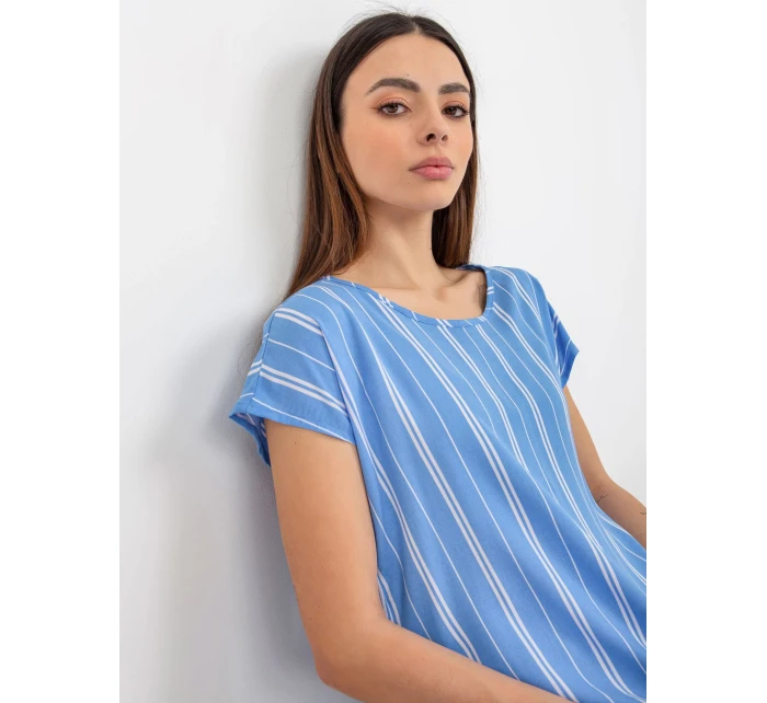 Dámská halenka D73771R10978Q modrá - FPrice