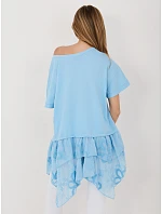 Bluzka IT SK model 22089447 jasny niebieski - FPrice