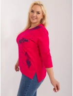 Bluzka RV BZ model 19658577 fuksjowy - FPrice