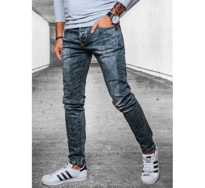Pánské modré džínové kalhoty Dstreet UX4104