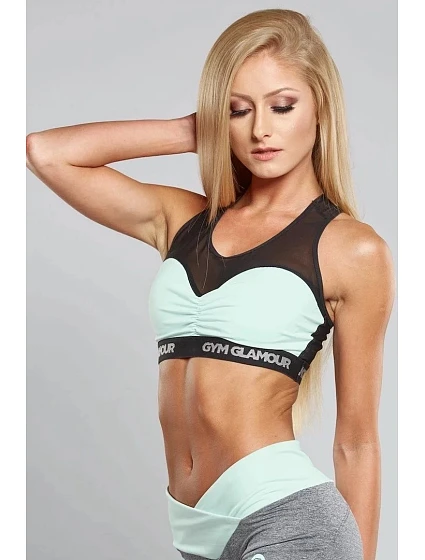 Dámská sportovní podprsenka Sea Mesh - Gym Glamour