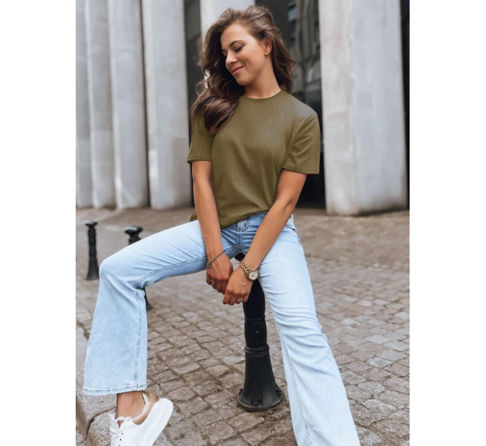 MAYLA II dámské tričko olivové FashionStreet RY2661