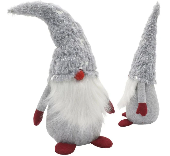 TRPASLÍK TRPASLÍK DEKORATIVNÍ ŠEDÝ 45CM