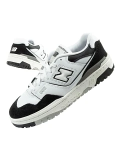 New Balance 550 sportovní boty mládež kožené tenisky módní černé bílé dětské