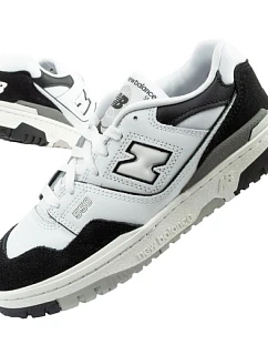 New Balance 550 sportovní boty mládež kožené tenisky módní černé bílé dětské