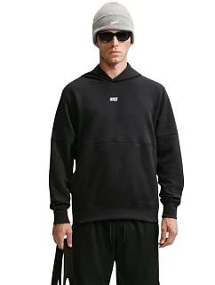 Pánská mikina Nike Club Varsity Hoodie, černá, IO1383 010
