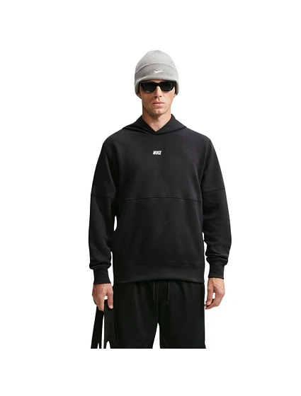 Pánská mikina Nike Club Varsity Hoodie, černá, IO1383 010