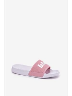 Dámské pantofle model 22089608 Růžové - Lee Cooper Dámské pantofle model 22089608 Růžové - Lee Cooper