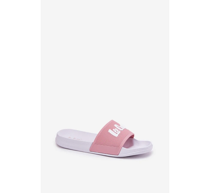 Dámské pantofle model 22089608 Růžové - Lee Cooper Dámské pantofle model 22089608 Růžové - Lee Cooper