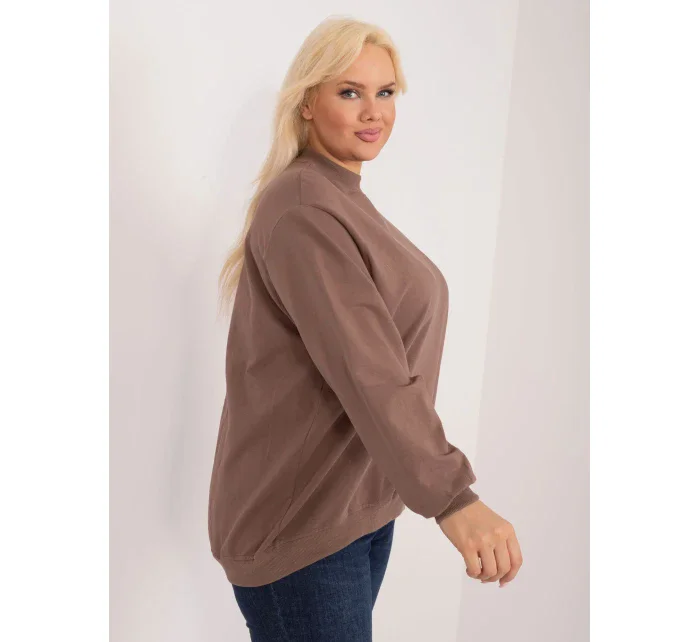 Mikina RV BL 6299.11 hnědá