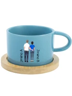 Personalizovaný keramický hrníček Makronka s párem Personalizovaný keramický hrníček Makronka s párem