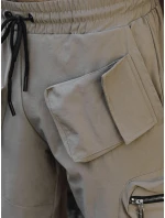 Pánské kalhoty cargo béžové FashionStreet UX4302