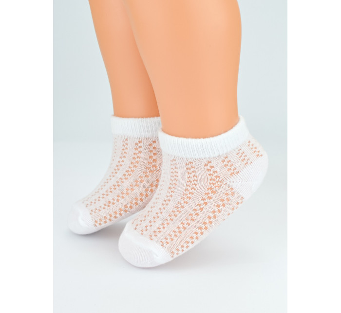 Dětské žakárové ponožky Noviti SB072, 0-12 měsíců