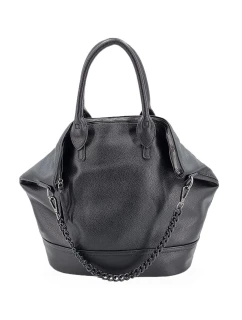 Moderní dámská shopperka černá 5V2QV - Vivian