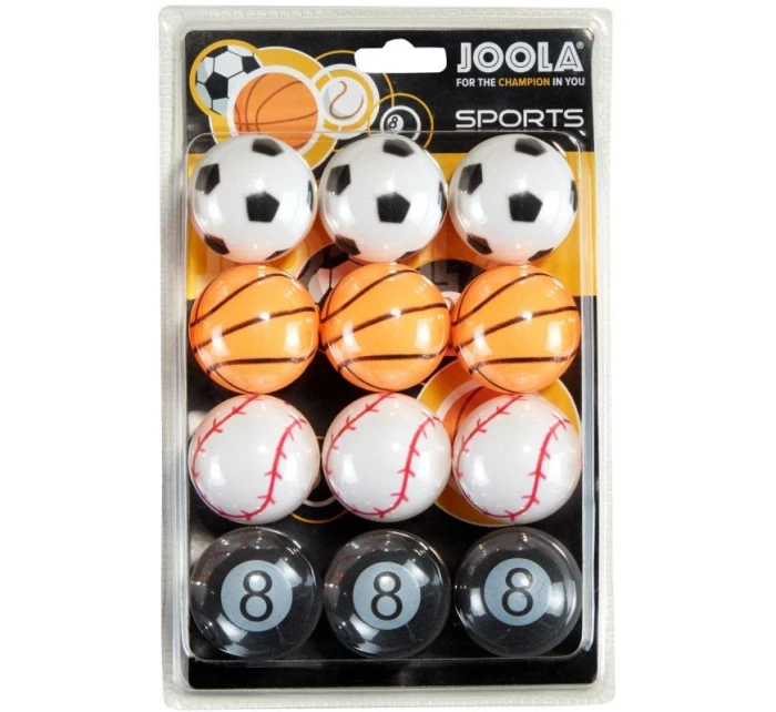 JOOLA BALLSET SPORTS 12KS MÍČKŮ NA STOLNÍ TENIS