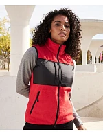JN Dámská fleecová vesta 02. red/black model 22538355 - Daiber