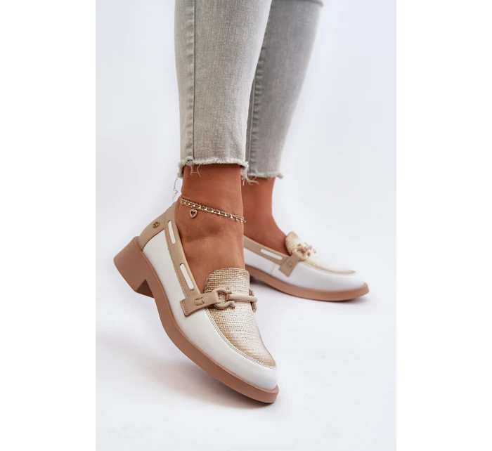 Dámské kožené mokasíny model 21655150 - Maciejka