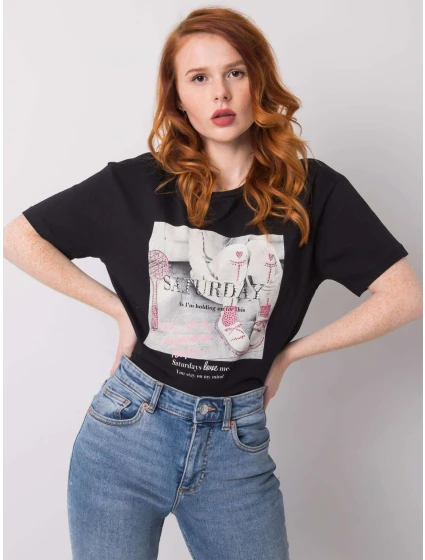 Tričko HB TS 3048.31P černá Tričko HB TS 3048.31P černá