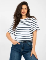 T shirt RV TS model 21948942 biało granatowy - FPrice