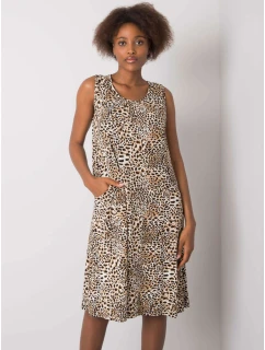 Sukienka TO SK czarno beżowy model 21365428 - FPrice