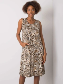 Sukienka TO SK  czarno beżowy model 21365428 - FPrice