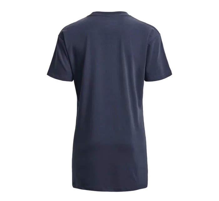 Dámské tričko Printed Extended SS SS23 tm.šedé - Under Armour