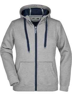 Daiber JN 354 Dámská mikina Doubleface 02.0354 sport grey/navy