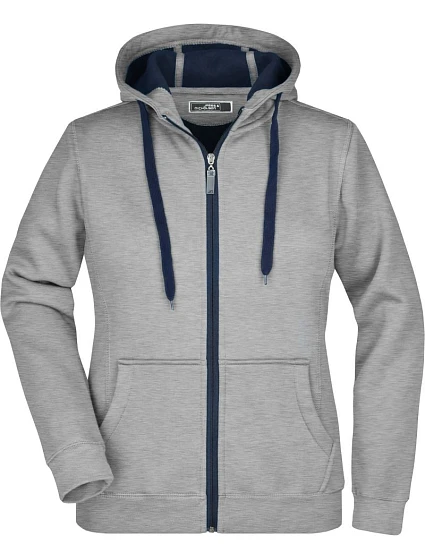 Daiber JN 354 Dámská mikina Doubleface 02.0354 sport grey/navy Daiber JN 354 Dámská mikina Doubleface 02.0354 sport grey/navy