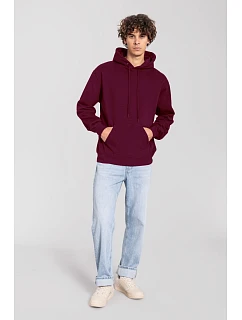 Iconic 250 Hooded Sweat Mikina s kapucí model 22459154 burgundy - Fruit of the Loom