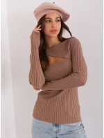 Czapka AT CZ model 18917689 beżowy - FPrice Czapka AT CZ model 18917689 beżowy - FPrice