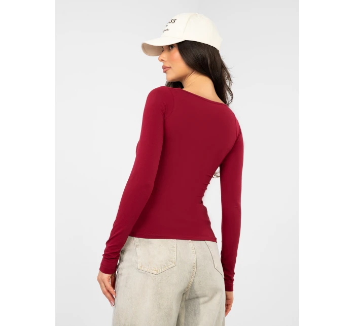 Bluzka RV BZ model 22011428 bordowy - FPrice