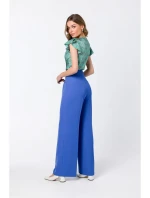 S331 Halenka bez rukávů - modrá