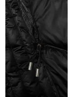 Černá dlouhá vypasovaná zimní bunda model 21246701 - S'WEST