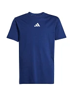 Dětské tričko adidas Essentials Tee 160 námořnická modrá JY0613