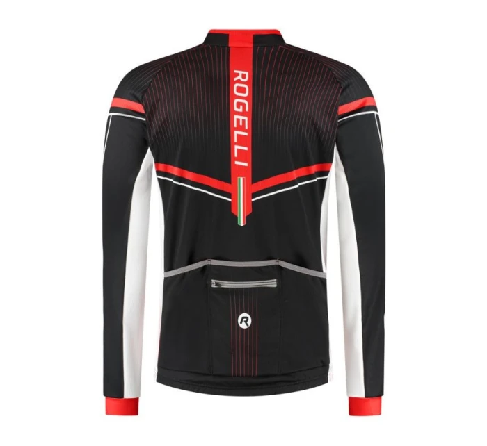 Rogelli tričko s dlouhým rukávem GARA MOSTRO II červené 5XL