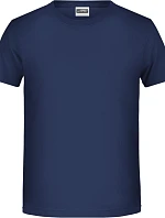 Daiber 8008B Chlapecké tričko z bio bavlny 02.808B navy