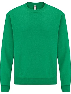 Fruit of the Loom Classic Set-In Sweat Mikina 16.2202 retro heather green