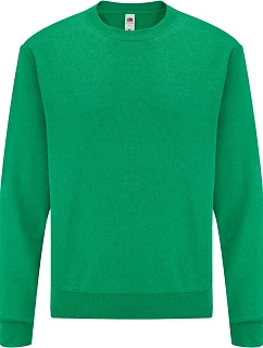 Fruit of the Loom Classic Set-In Sweat Mikina 16.2202 retro heather green