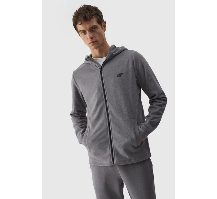 Pánský s kapucí Regular Šedý model 21674966 - 4F Pánský s kapucí Regular Šedý model 21674966 - 4F