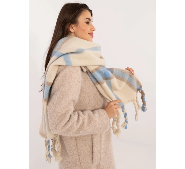 Šála AT SZ model 20527654 světle béžová - FPrice