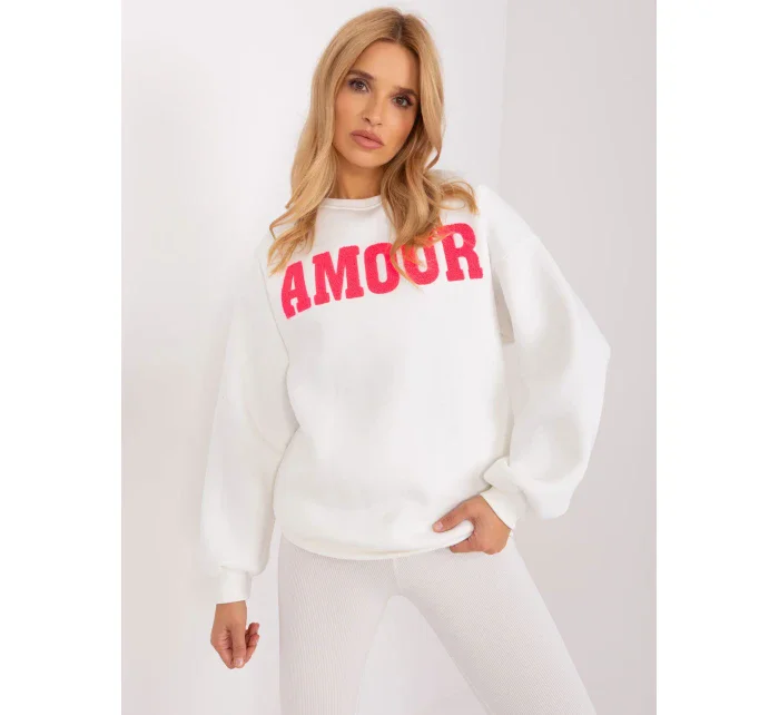 Bluza EM BL 617 model 18955210 ecru - FPrice Bluza EM BL 617 model 18955210 ecru - FPrice