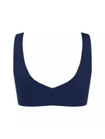 Dámská podprsenka  ZERO Feel 2.0 Bralette - BLUE - tm. modrá 2114 - SLOGGI