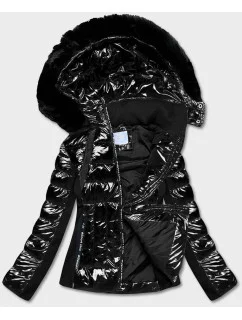 PRZEJŚCIOWA KRÓTKA KURTKA Z CZARNA model 21244607 - YES!PINK