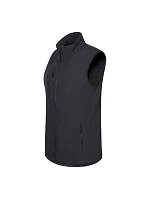 Dámská softshellová vesta Trail (ebenově šedá)