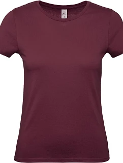 B&C #E150 /women Dámské tričko 01.002T burgundy