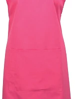Premier PR 154 Zástěra s laclem a kapsou na břiše "Colours" 39.0154 hot pink