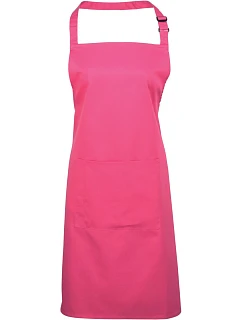 PR 154 Zástěra s laclem a kapsou na břiše "Colours" 39.0154 model 22465206 pink - Premier