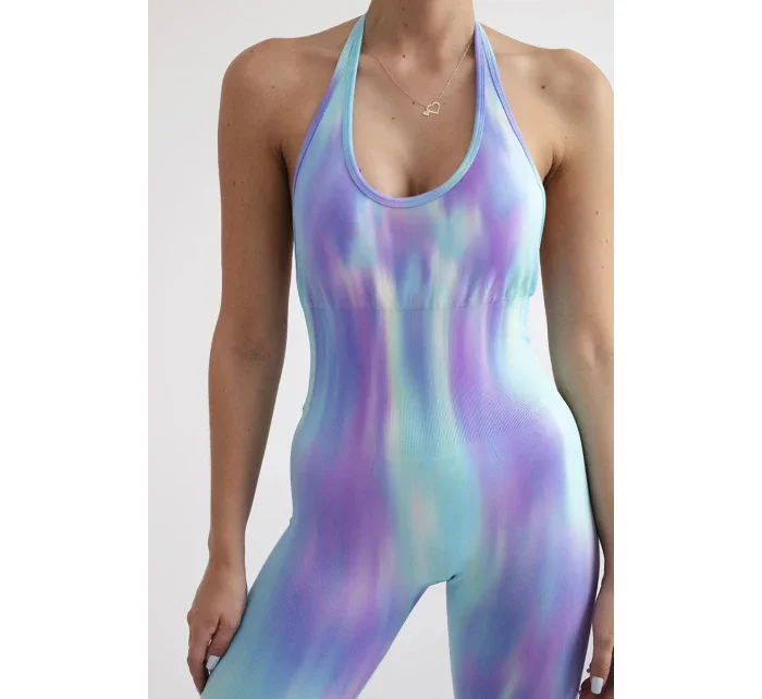 Fitness oblek s klikem fialový Fitness oblek s klikem fialový